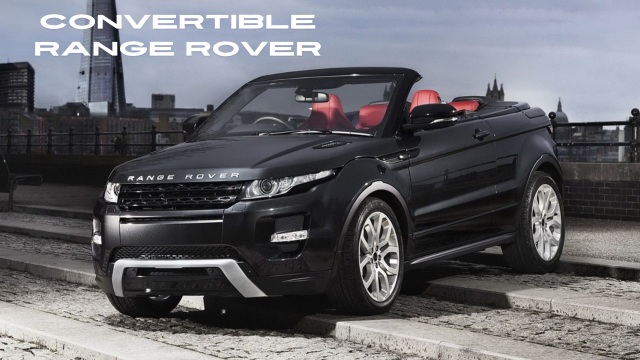 Convertible Range Rover