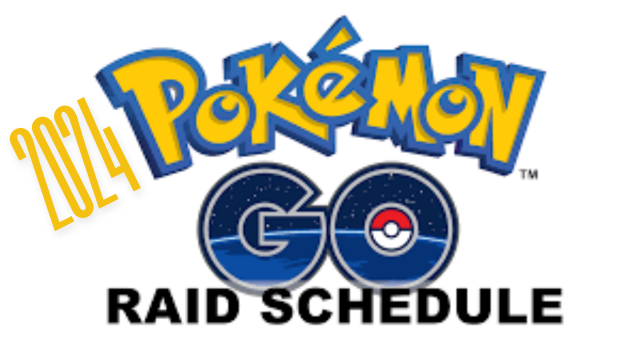 pokemon go raid schedule 2024