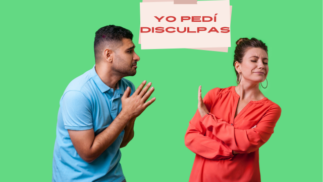 Yo pedí disculpas